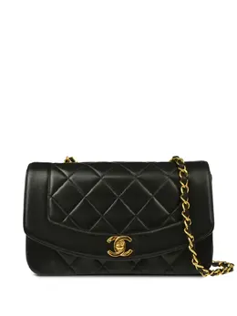 CHANEL Pre-Owned: Чёрная сумка 