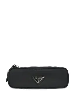 Prada Pre-Owned: Чёрный клатч 