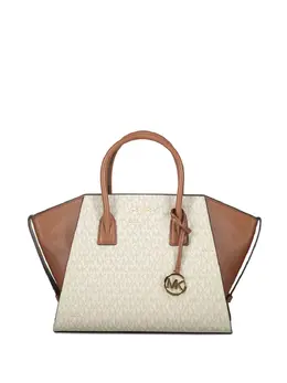 Michael Kors: Коричневая сумка-шоппер 