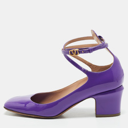 Valentino: Фиолетовые туфли 