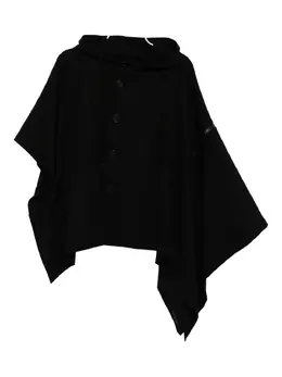 Yohji Yamamoto: Плащ из шерсти 