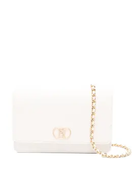 Elisabetta Franchi: Белый клатч 