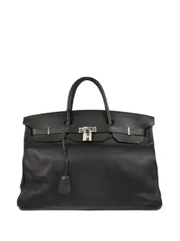 Hermès Pre-Owned: Чёрная сумка 