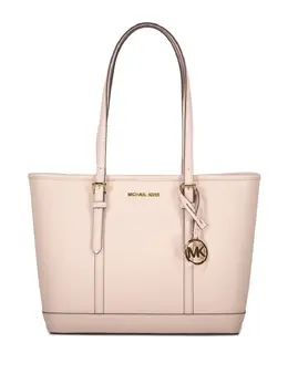 Michael Kors: Розовая сумка-шоппер  Jet Set