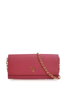 Prada Pre-Owned: Розовый кошелёк 