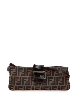 Fendi Pre-Owned: Коричневая сумка через плечо 