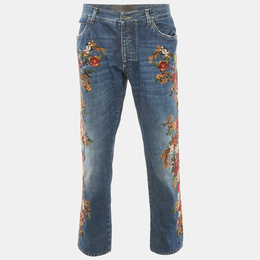 Dolce & Gabbana: Голубые джинсы 