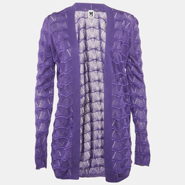 M Missoni: Фиолетовый кардиган 