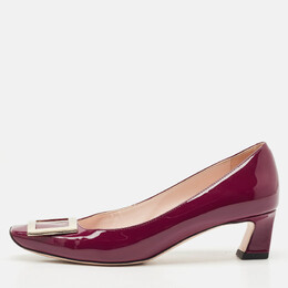 Roger Vivier: Бордовые туфли 