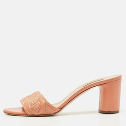 Casadei: Розовые сандалии 
