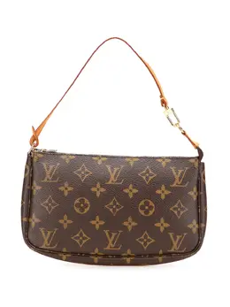 Louis Vuitton Pre-Owned: Коричневая сумка 