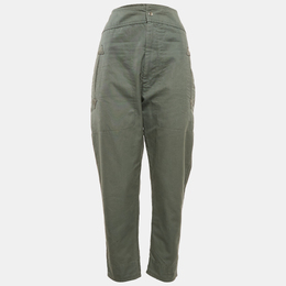 Isabel Marant Etoile: Зелёные брюки  Raluniae