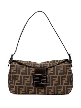 Fendi Pre-Owned: Коричневая сумка 