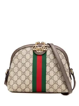 Gucci Pre-Owned: Коричневая сумка через плечо 