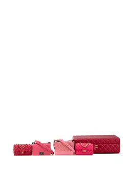 CHANEL Pre-Owned: Розовая сумка 