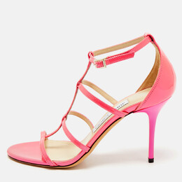 Jimmy Choo: Розовые сандалии 