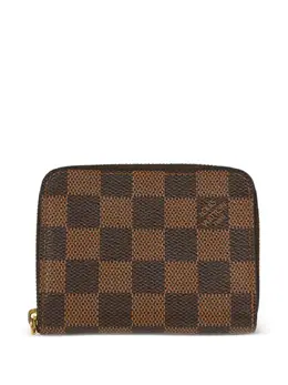 Louis Vuitton Pre-Owned: Коричневый кошелёк 