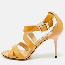 Jimmy Choo: Коричневые сандалии 