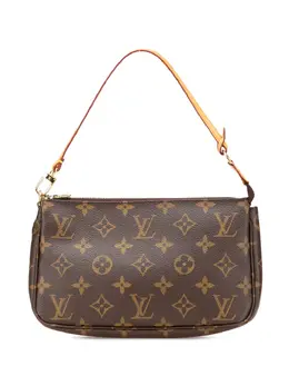 Louis Vuitton Pre-Owned: Коричневая сумка 