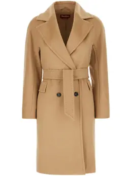 Max Mara: Коричневый плащ 