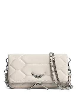 Zadig&Voltaire: Белый клатч  Rock Nano