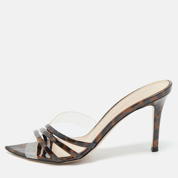 Gianvito Rossi: Прозрачные сандалии  Elle