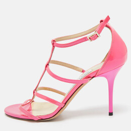 Jimmy Choo: Розовые сандалии 