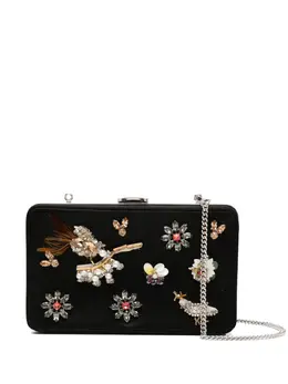 Prada Pre-Owned: Чёрный клатч 