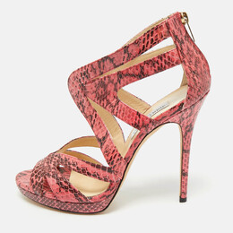 Jimmy Choo: Розовые сандалии 