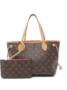 Louis Vuitton Pre-Owned: Коричневая сумка-шоппер 