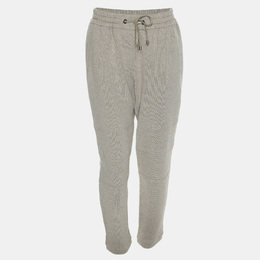 Brunello Cucinelli: Серебристые брюки 