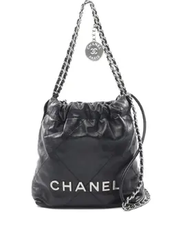 CHANEL Pre-Owned: Чёрная сумка 