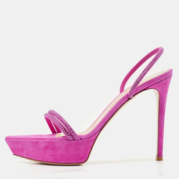 Gianvito Rossi: Розовые сандалии 