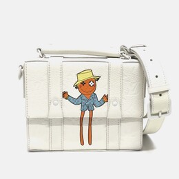 Louis Vuitton: Белая сумка 