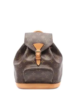 Louis Vuitton Pre-Owned: Коричневый рюкзак 