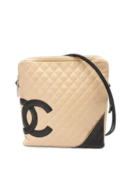 CHANEL Pre-Owned: Бежевая сумка 