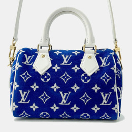 Louis Vuitton: Белая сумка  Speedy