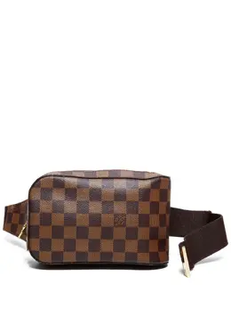 Louis Vuitton Pre-Owned: Коричневая сумка через плечо 