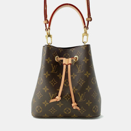 Louis Vuitton: Коричневая сумка 