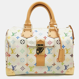 Louis Vuitton: Многоцветная сумка  Speedy 30