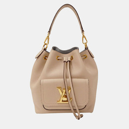 Louis Vuitton: Бежевая сумка 