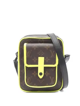 Louis Vuitton Pre-Owned: Коричневая сумка через плечо 