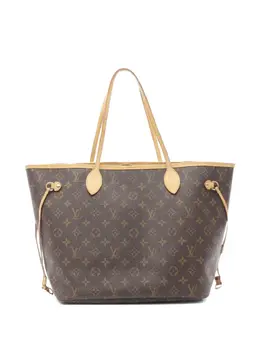 Louis Vuitton Pre-Owned: Коричневая сумка-шоппер 