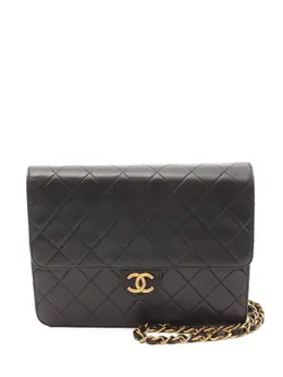 CHANEL Pre-Owned: Чёрная сумка 
