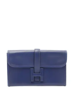 Hermès Pre-Owned: Голубой клатч 