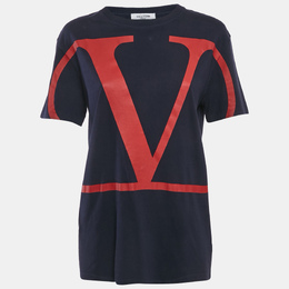 Valentino: Синяя футболка  VLogo
