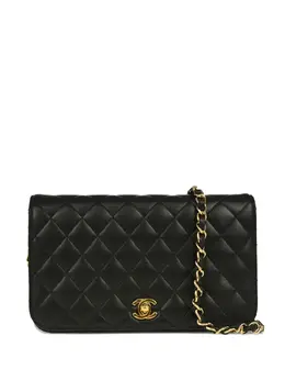 CHANEL Pre-Owned: Чёрная сумка 