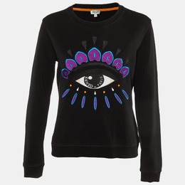 Kenzo: Чёрный свитшот  Eye