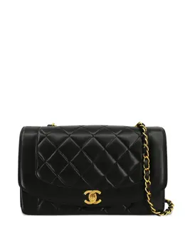 CHANEL Pre-Owned: Чёрная сумка 