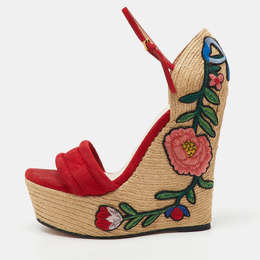 Gucci: Красные мокасины 